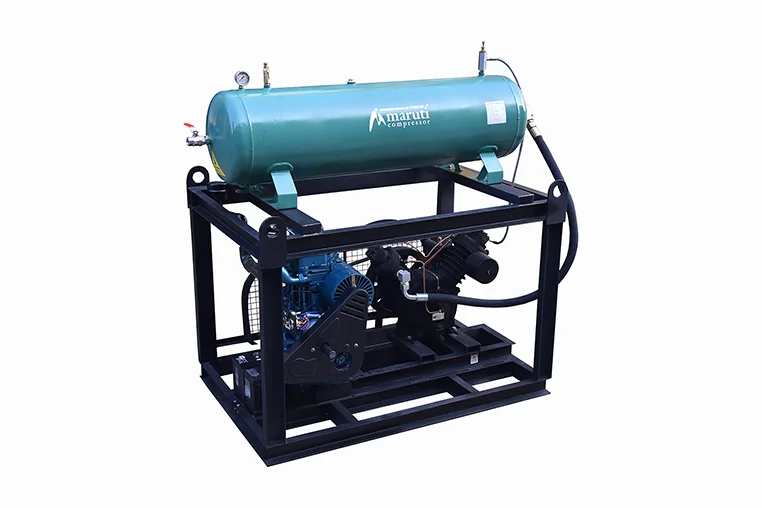 10hp Portable Diesel Engine Air Compressor
