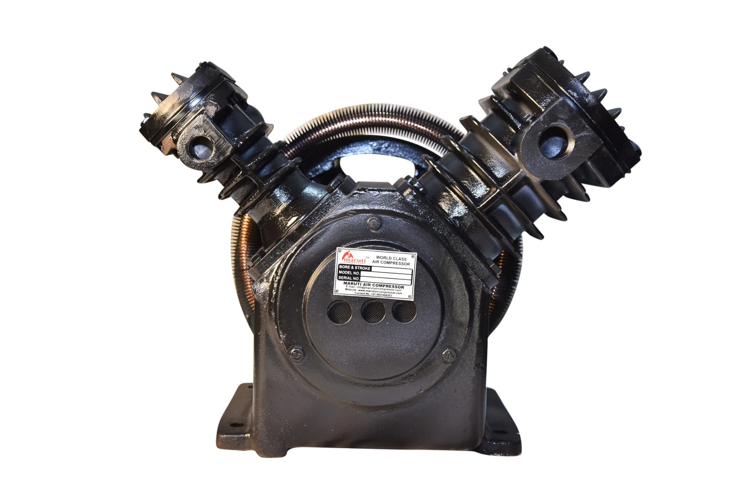 5hp Two Stage Oil Free Bare Compressor Pump