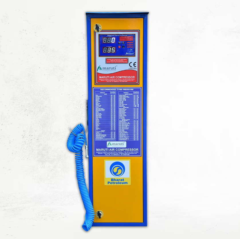 BPCL Digital Tyre Inflators for Petrol Pumps