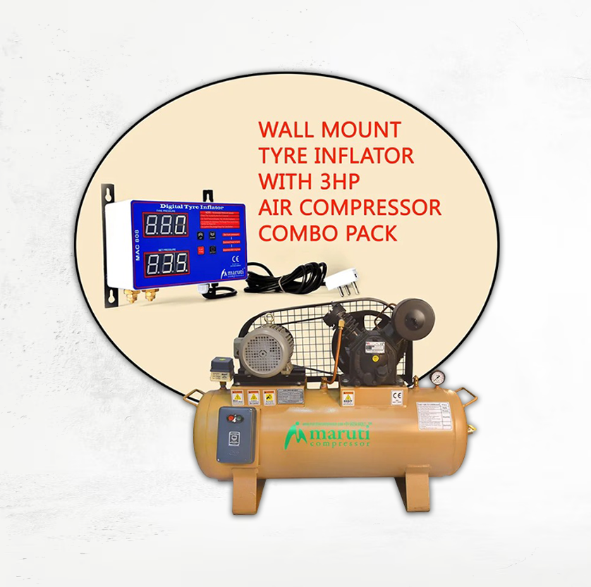Wall Mounted Digital Tyre Inflator